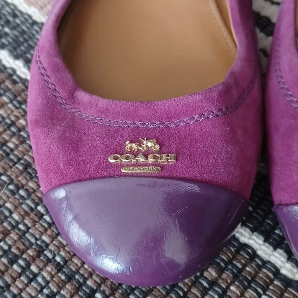 Coach women flats